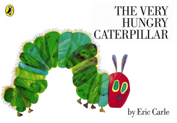 Very Hungry Caterpillar (354x410), Png Download