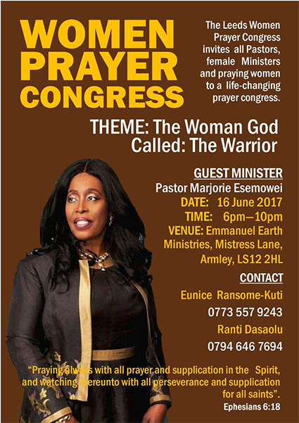 Women Prayer Congress - Woman (500x600), Png Download