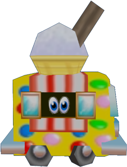 Download Zip Archive - Ice Cream Van (750x650), Png Download
