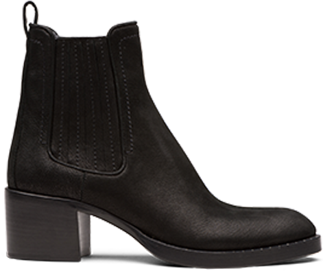 Booties - Осенние Полусапожки Без Каблука (570x560), Png Download