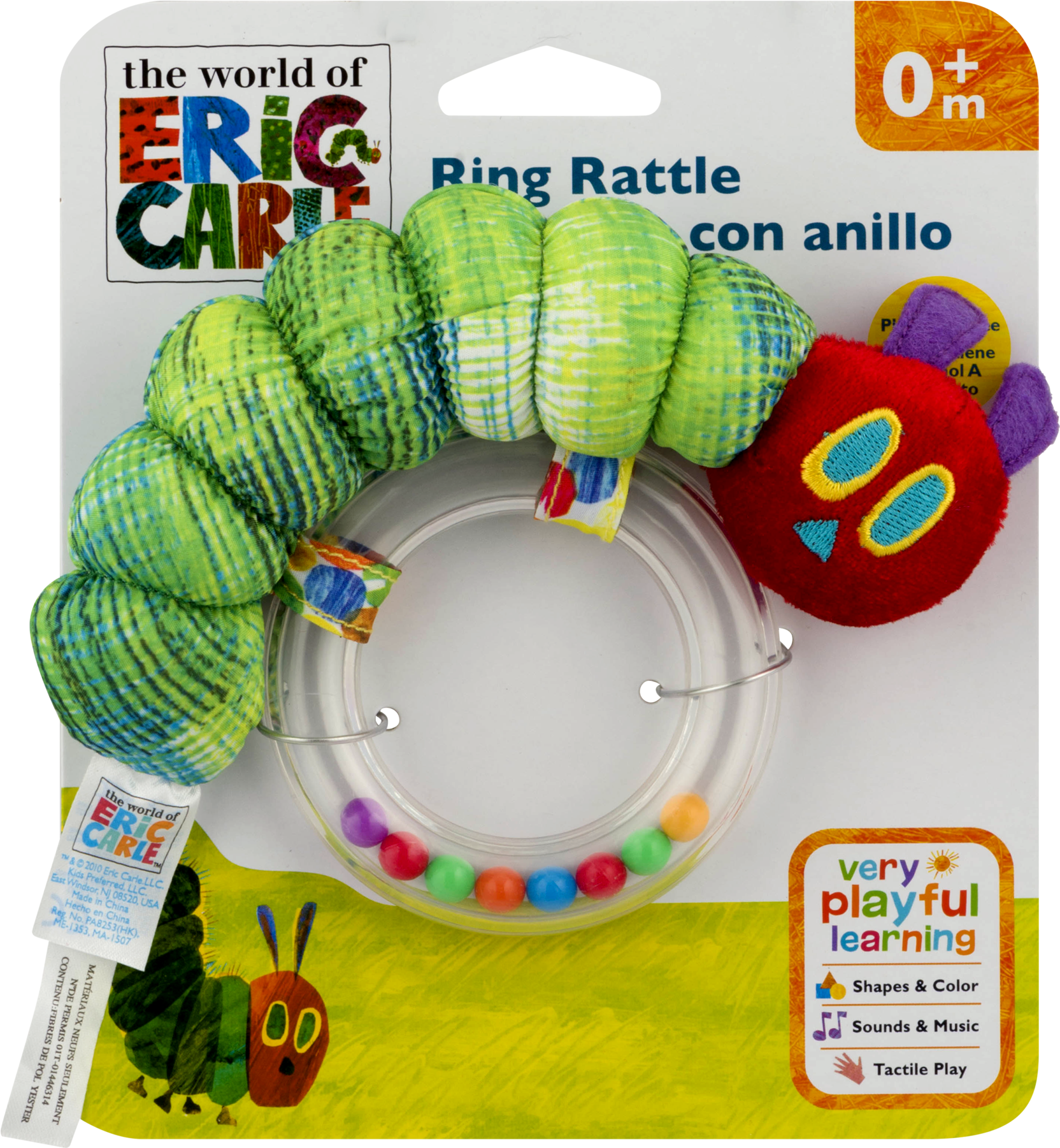The World Of Eric Carle Very Hungry Caterpillar Ring - Very Hungry Caterpillar (1800x1800), Png Download