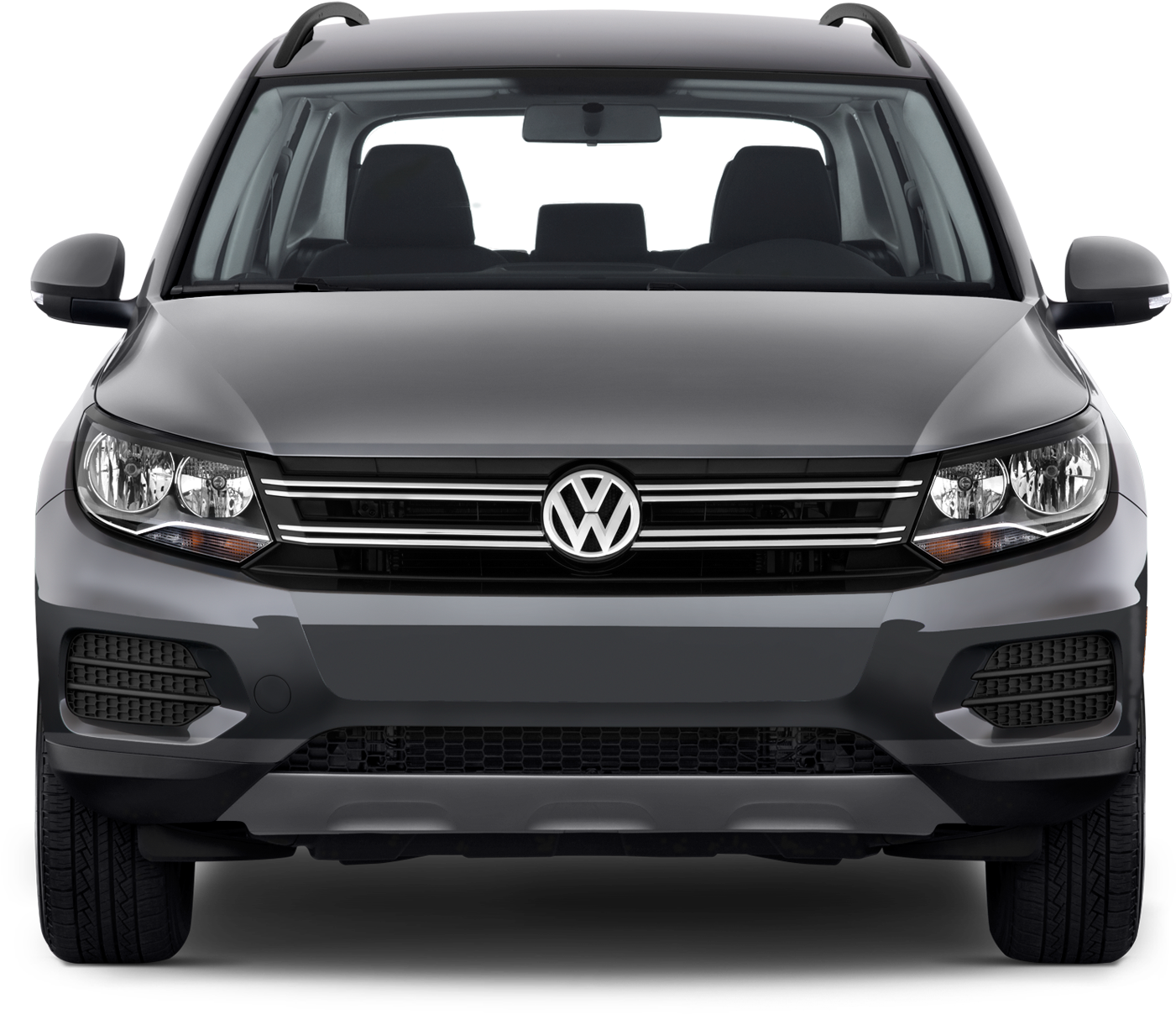2017 Volkswagen Tiguan Reviews And Rating - Volkswagen Tiguan 2016 Front (2048x1360), Png Download