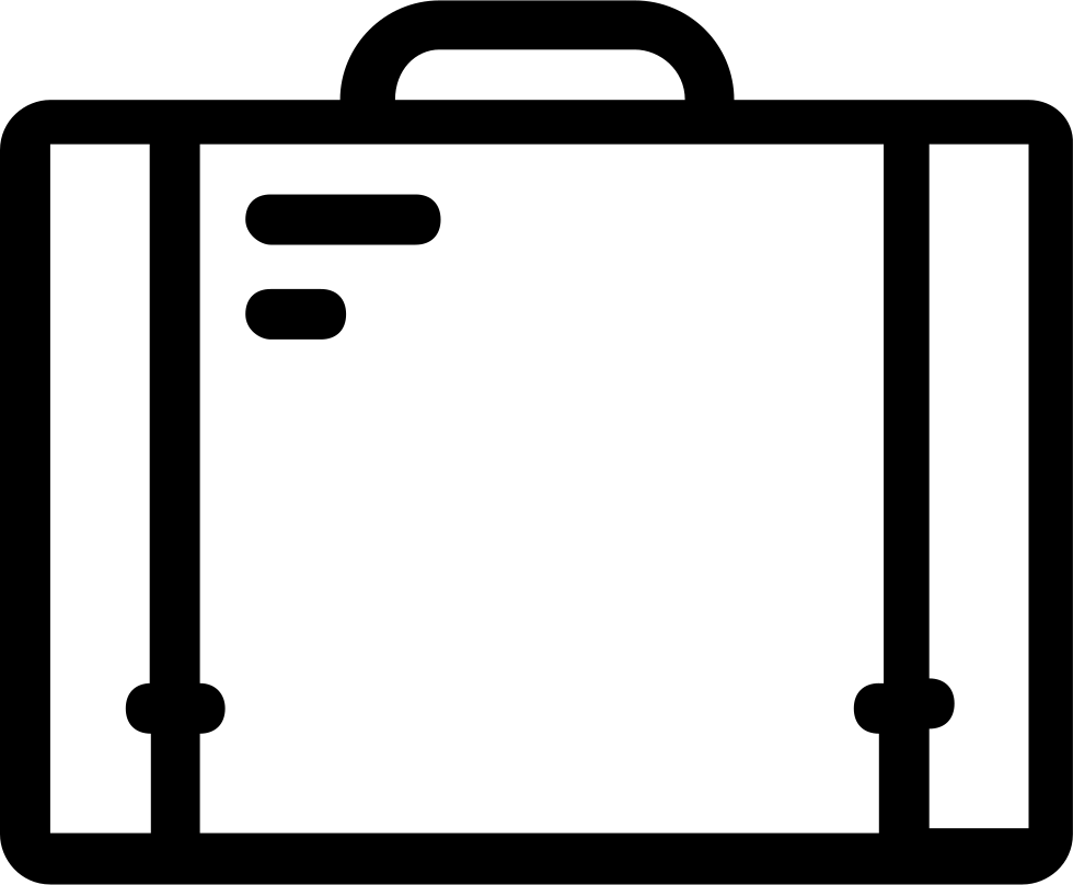 Png File - Baggage (980x808), Png Download