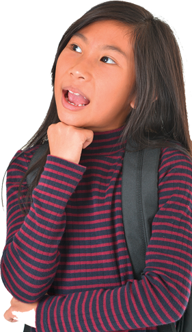 Students Will Dig Deeply Into The Meanings Of Prayers, - Girl (281x484), Png Download
