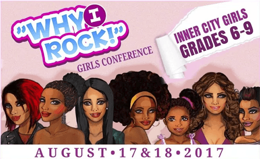 Why You Should “rock Out” For The Girls Conference - Oregon (764x322), Png Download