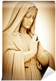 Vintage Sepia Image Of A Suffering Religious Woman - Being A Virtuous Wife And Mother (400x400), Png Download