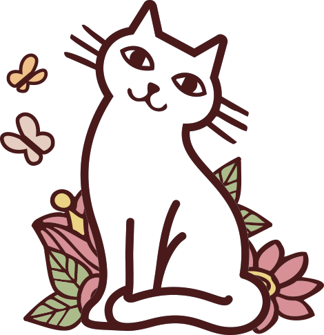 Cat Banner - Cat (470x485), Png Download