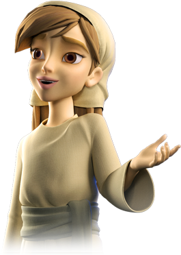 Mary Hired A Young Girl Named Rhoda At Her House As - Rhoda (350x420), Png Download