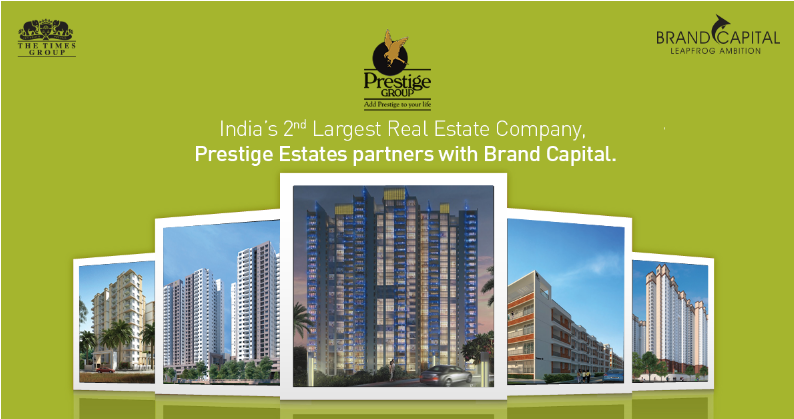 India's 2nd Largest Real Estate Company Partners With - Prestige Estates Projects (800x600), Png Download