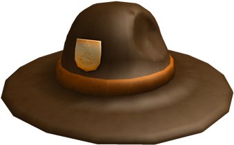 Summer Camp Ranger Hat - Fedora (420x420), Png Download
