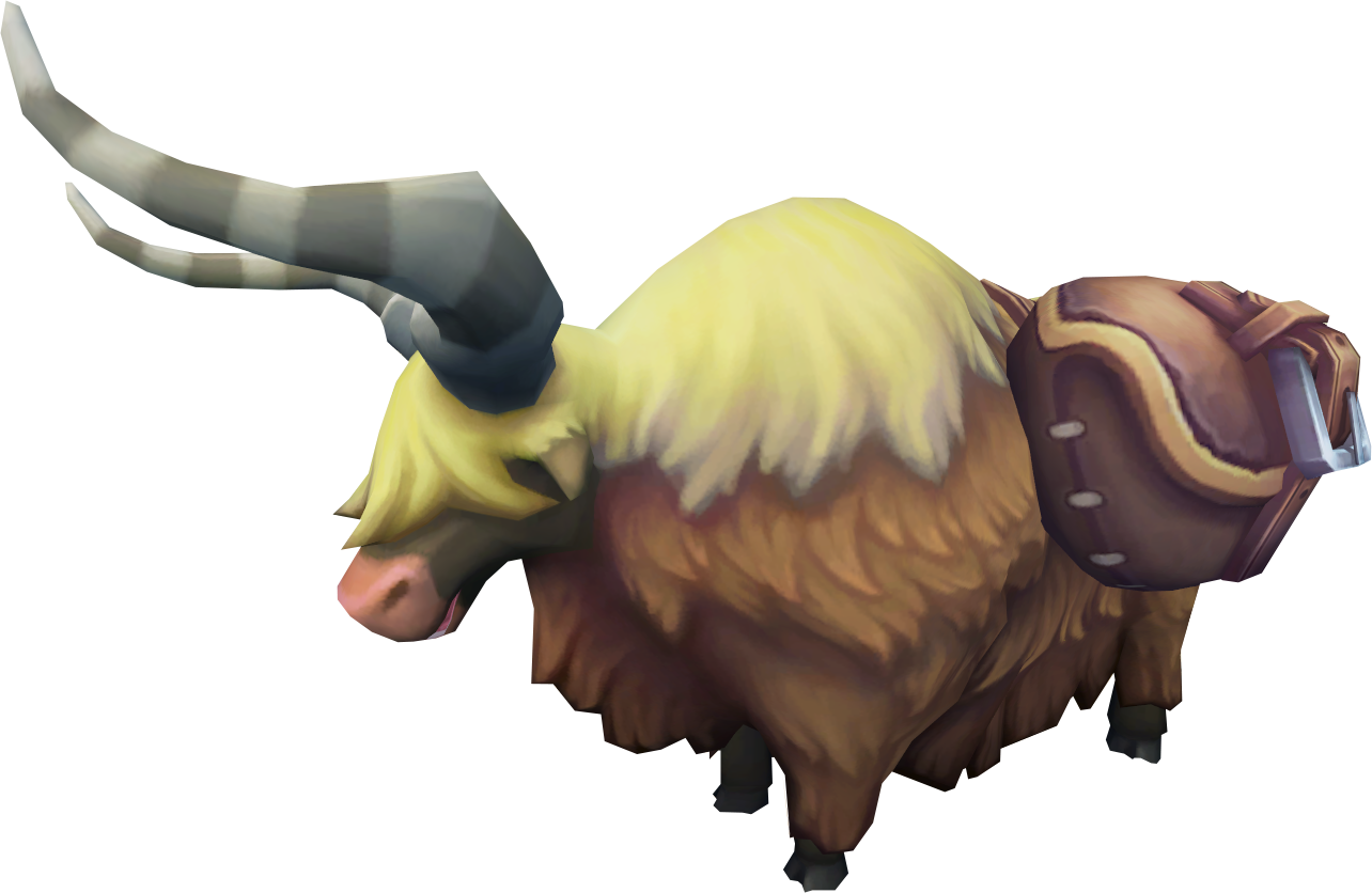 Pack Yak - Rs3 Yak (1284x836), Png Download