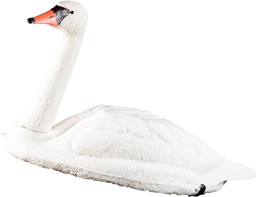 Hay Bale Blind - Swan (1000x1000), Png Download