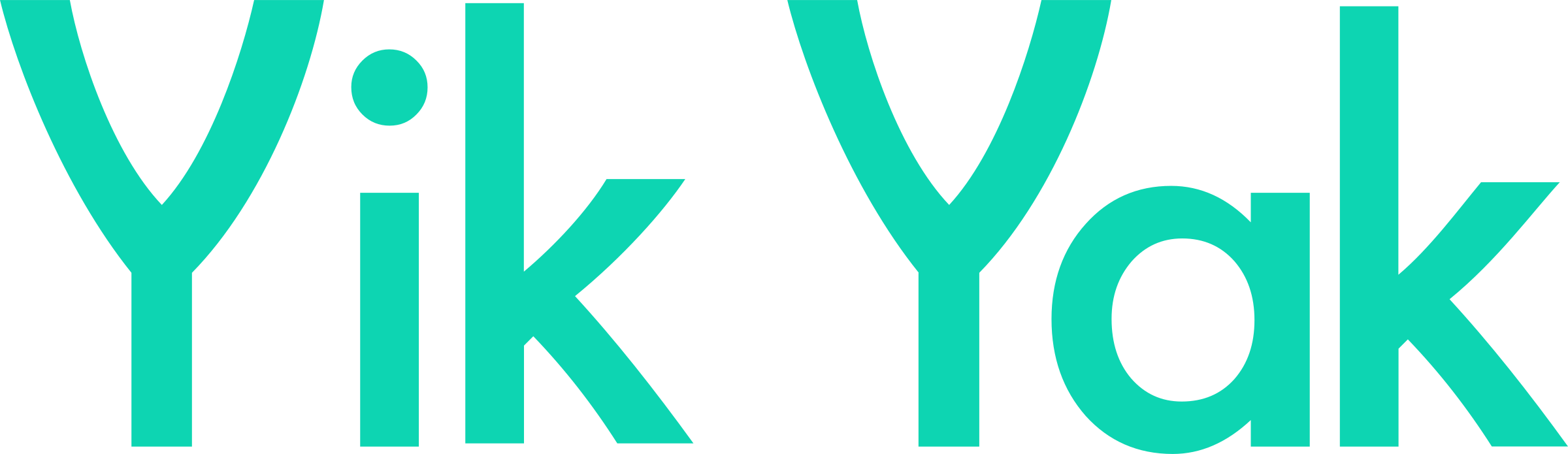 Yik Yak Logo Png Transparent - Yik Yak Logo (2400x695), Png Download