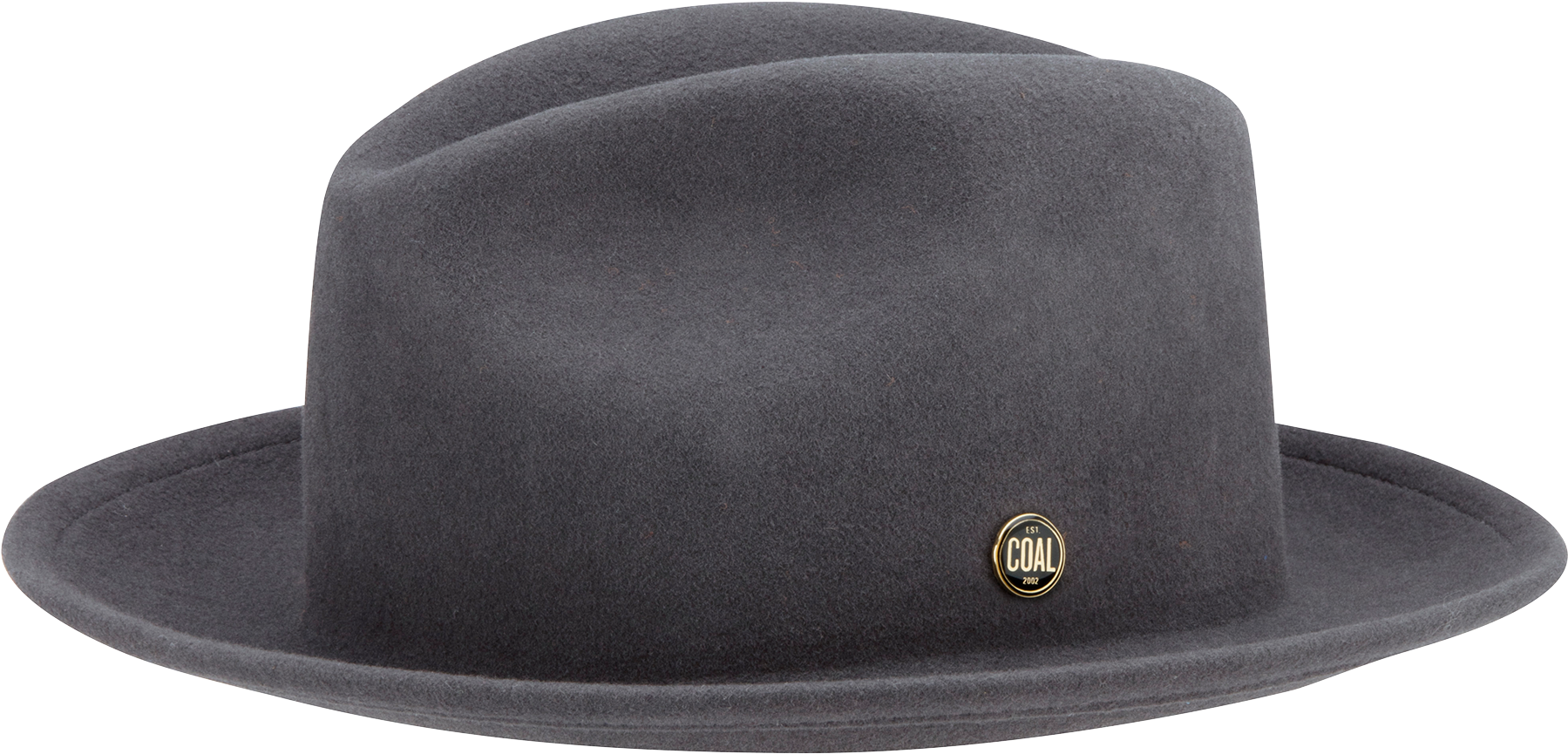 The Howell - Brixton Gain Fedora Grey Black (2048x2048), Png Download