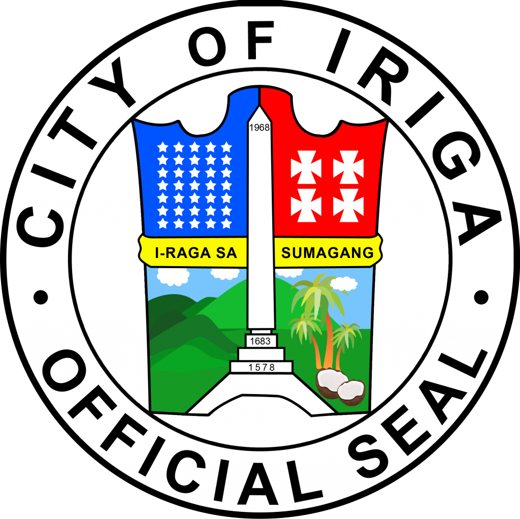 Iriga Colored Logo - Iriga City Official Seal (1024x1022), Png Download