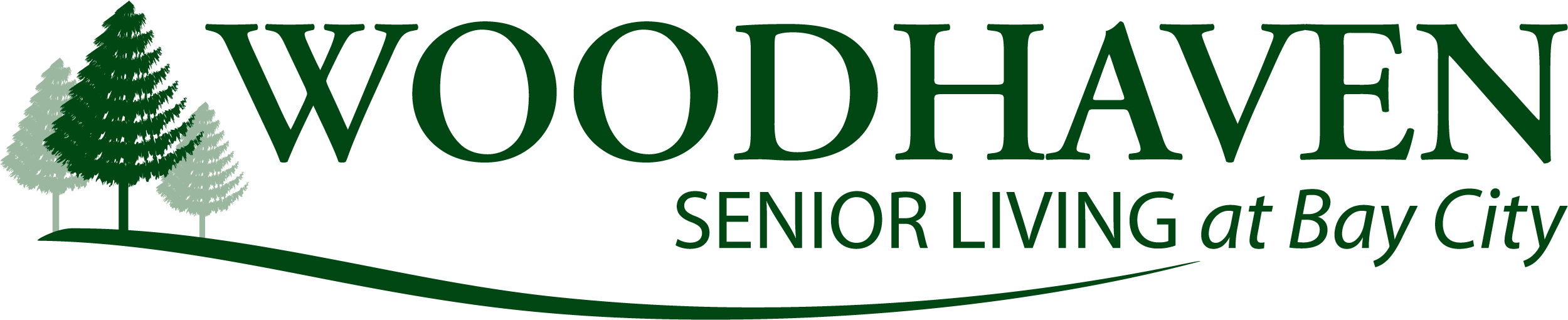 Woodhave Senior Living At Bay City (2500x510), Png Download
