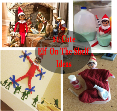 31 Of The Most Fun Elf On The Shelf Ideas - Craft (400x375), Png Download