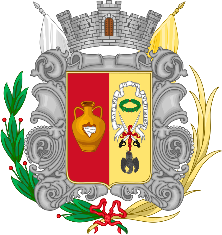 Currentarms Of Baylen, Spain - Bailén (725x768), Png Download