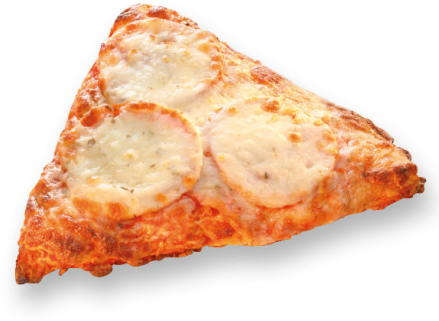 Mozzarella Pizza Slice - Pezzo Di Pizza Png (460x460), Png Download