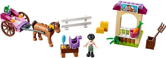 Stephanie's Horse Carriage - Lego Friends 10726 (600x450), Png Download