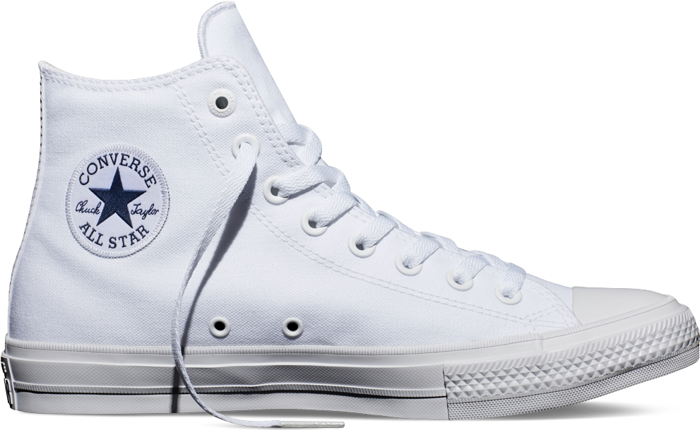 Taylor Ii - Converse Chuck Taylor White High (1000x1000), Png Download