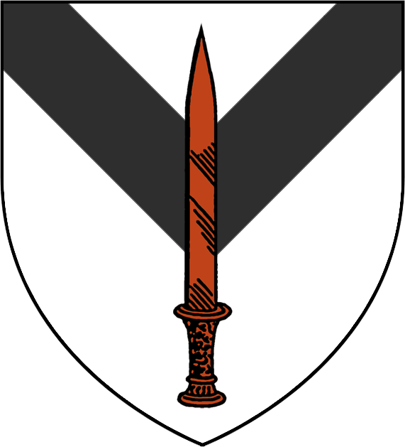Coat Of Arms Dagger (571x629), Png Download