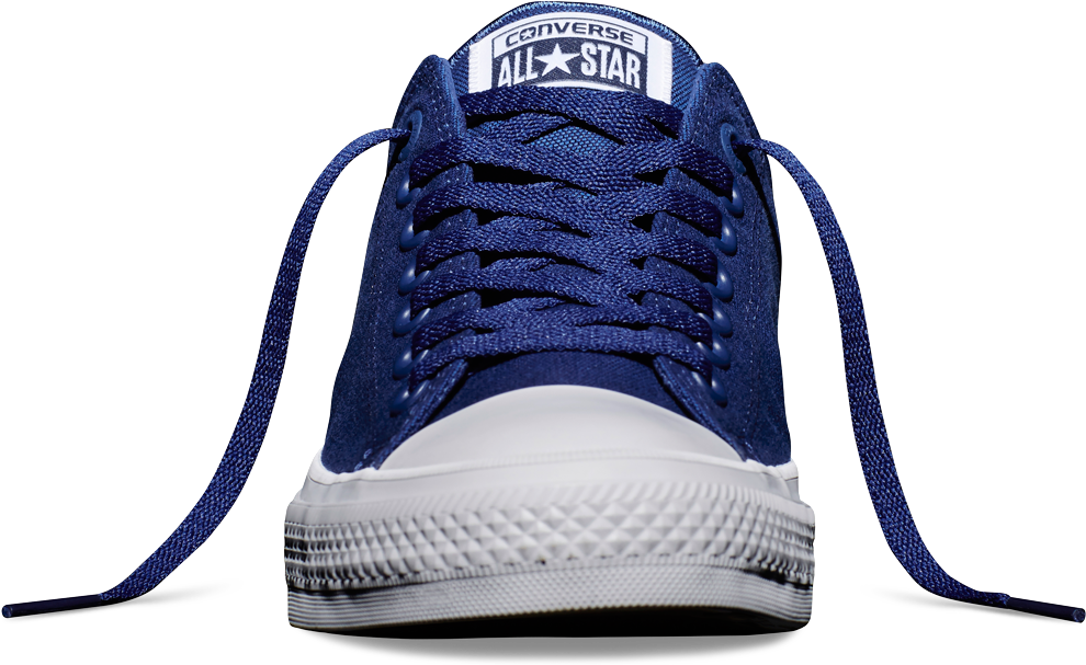 Two Views Of The Chuck Taylor All Star Ii Low Top Silhouette - Converse Chuck Taylor All Star Ii Ox Shoes (1000x616), Png Download