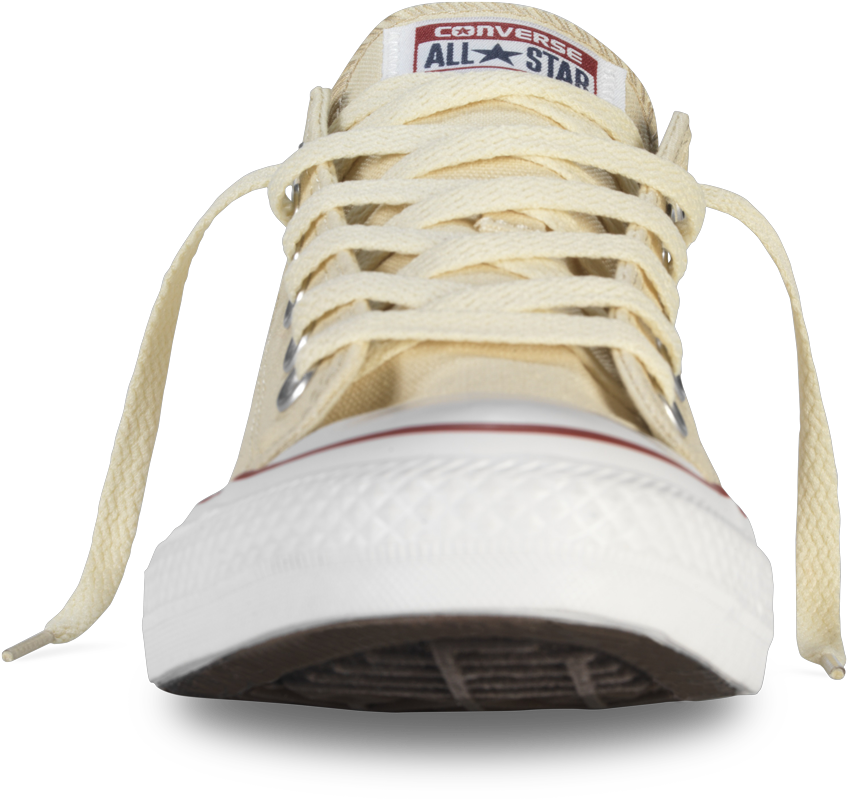 Converse Chuck Taylor All Stars Ox Shoes - Cream White (1000x1000), Png Download