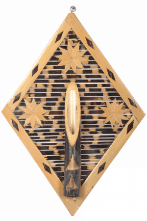 Wall Hanging Flower Vase - Warli (300x450), Png Download