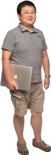 Wei Yao, Phd - Standing (259x572), Png Download