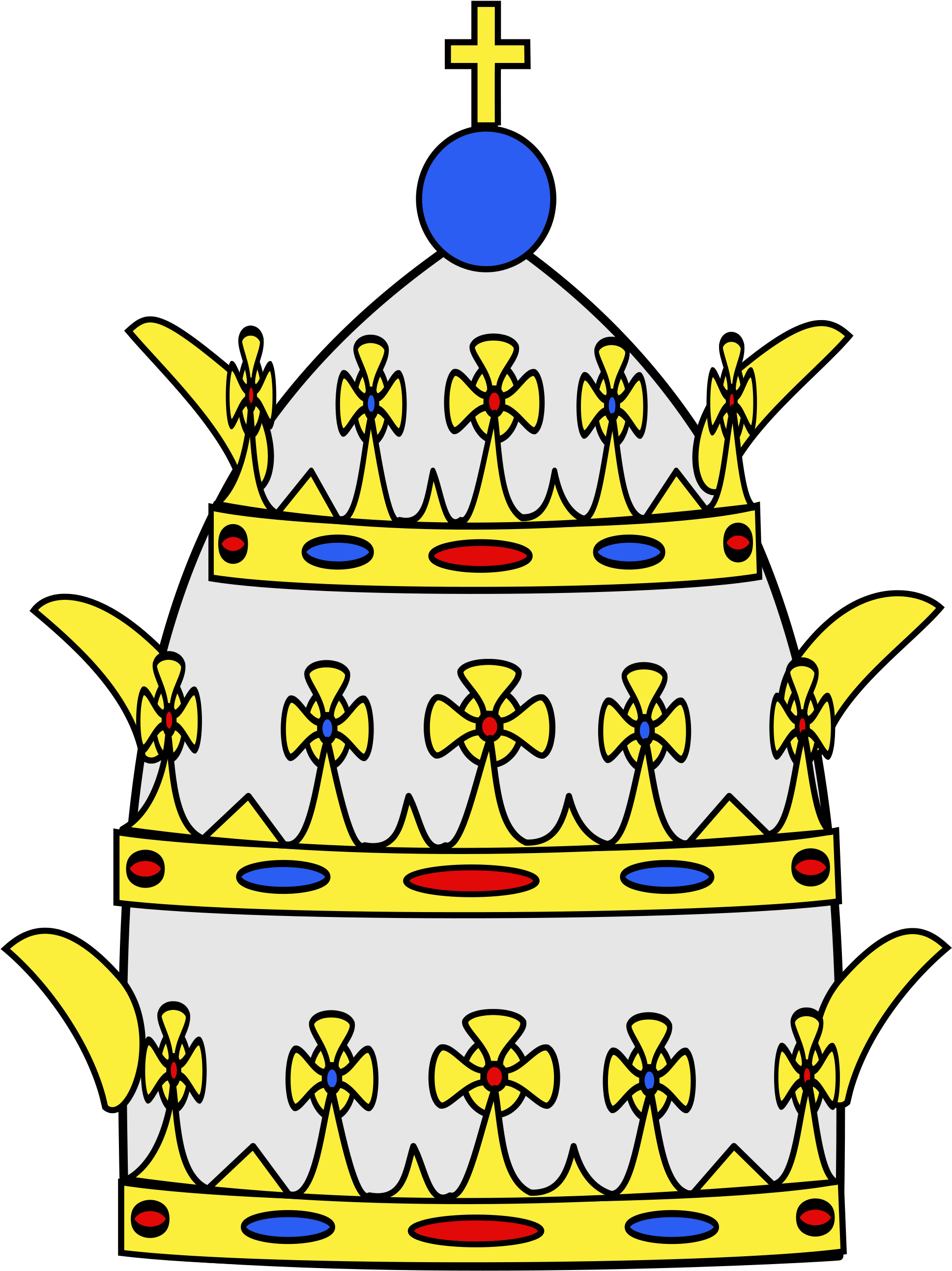 Open - Pope Pius Xii Coat Of Arms (2000x2600), Png Download