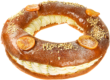 Roscón De Reyes Nata - Roscon De Reyes Png (400x300), Png Download