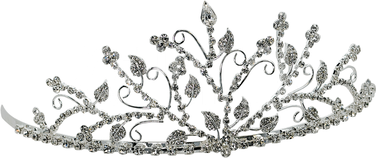 Swirling Rhinestone Branch Tiara - Tiara (756x756), Png Download