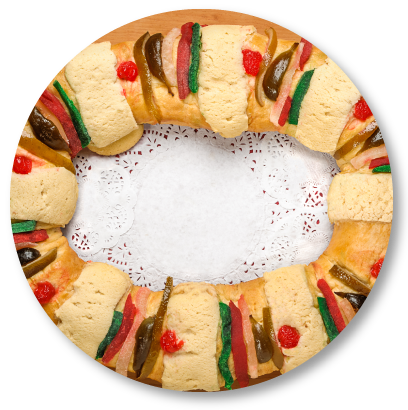 Foto Rosca De Reyes - Rosca De Reyes (408x410), Png Download