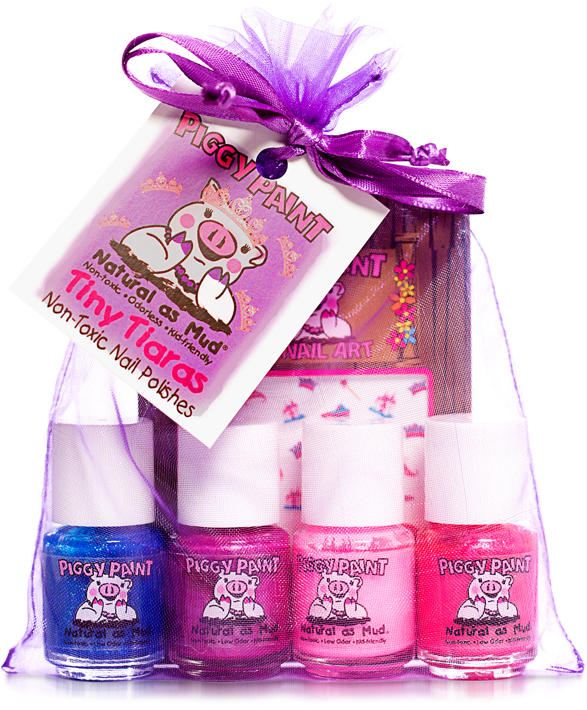 Tiny Tiaras Gift Set - Piggy Paint 4-piece Tiny Tiaras Gift Set (1500x1500), Png Download