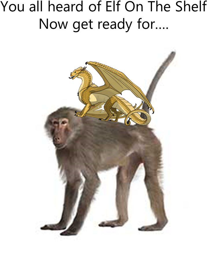 Dune On A Baboon By @ Blueberry The Dragon Mangleking - You Ve All Heard Of Elf (774x901), Png Download