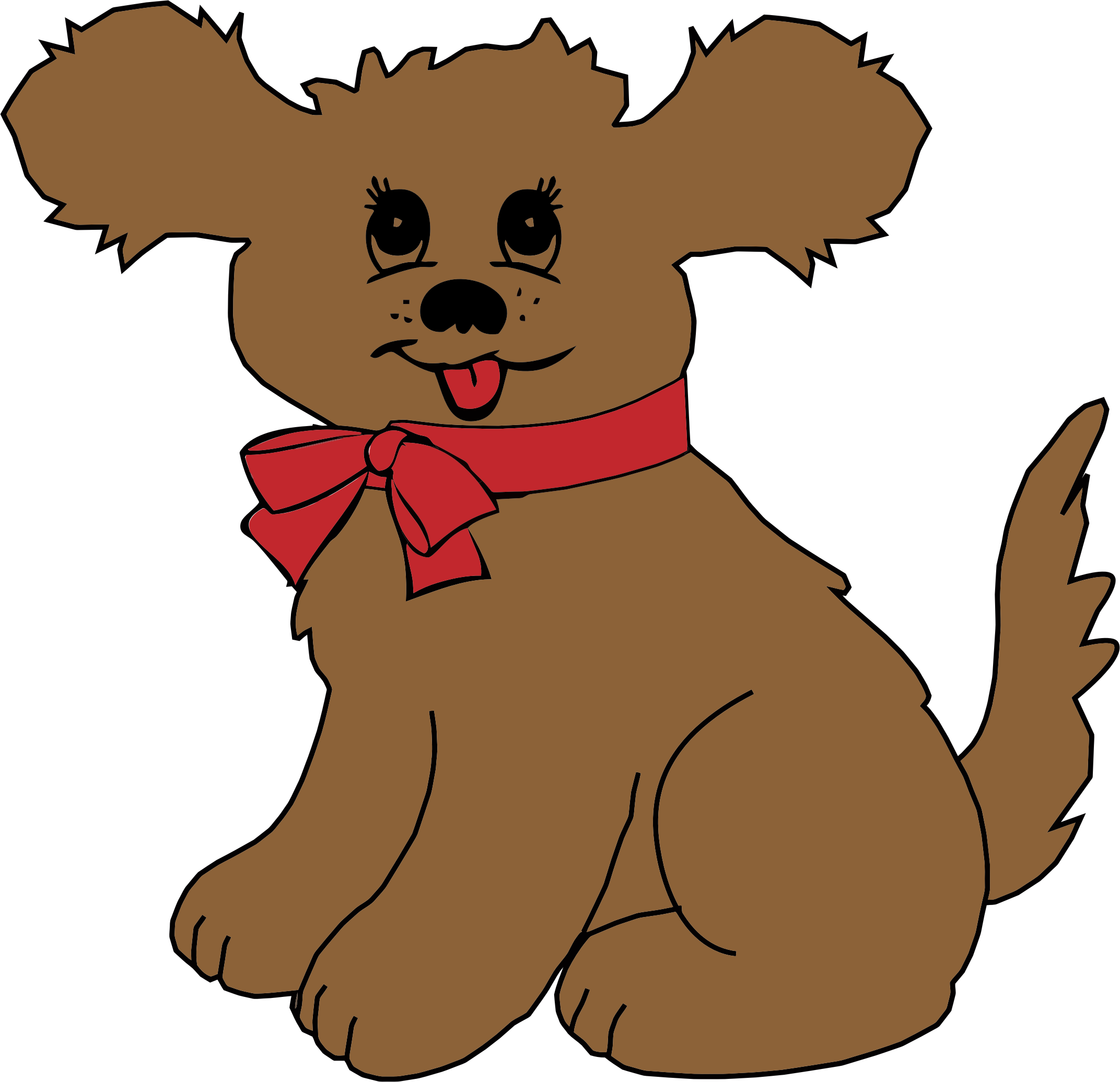 This Free Icons Png Design Of Happy Puppy (2144x2072), Png Download