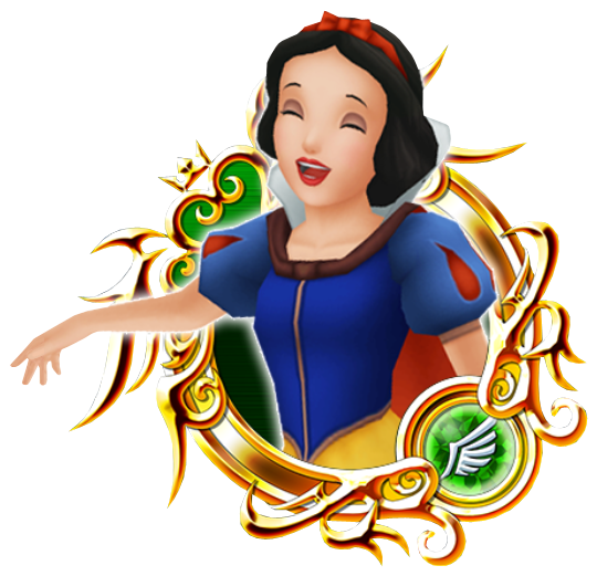 White And 7 Dwarfs Medals Https - Stained Glass Medals Khux (561x545), Png Download