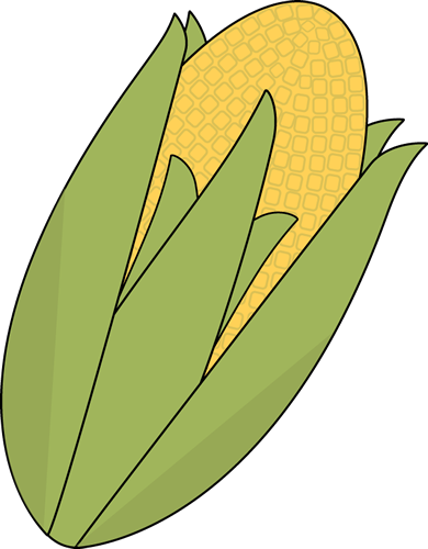 Ear Of Corn Clip Art Ear Of Corn Image - Corn Clipart (390x500), Png Download