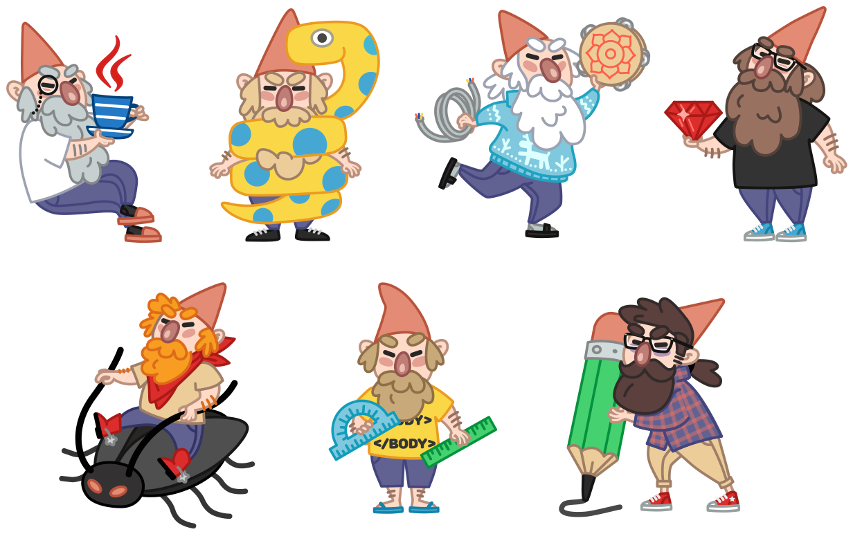 Thank You - Cartoon (1400x939), Png Download