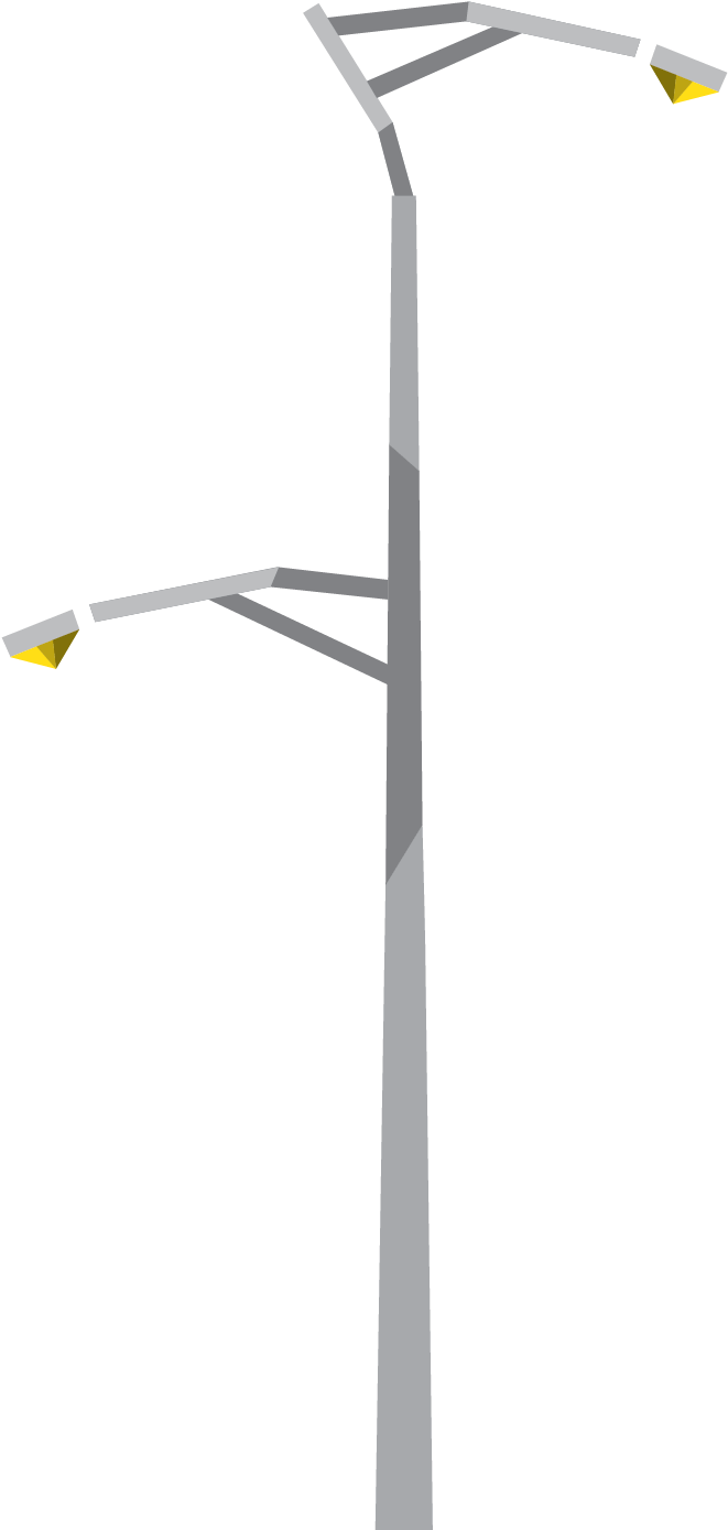Object Illustrations - Street Light (2402x1702), Png Download