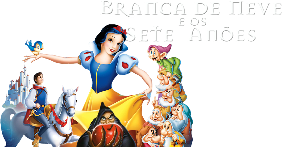 Snow White And The Seven Dwarfs - Snow White And The Seven (1000x562), Png Download