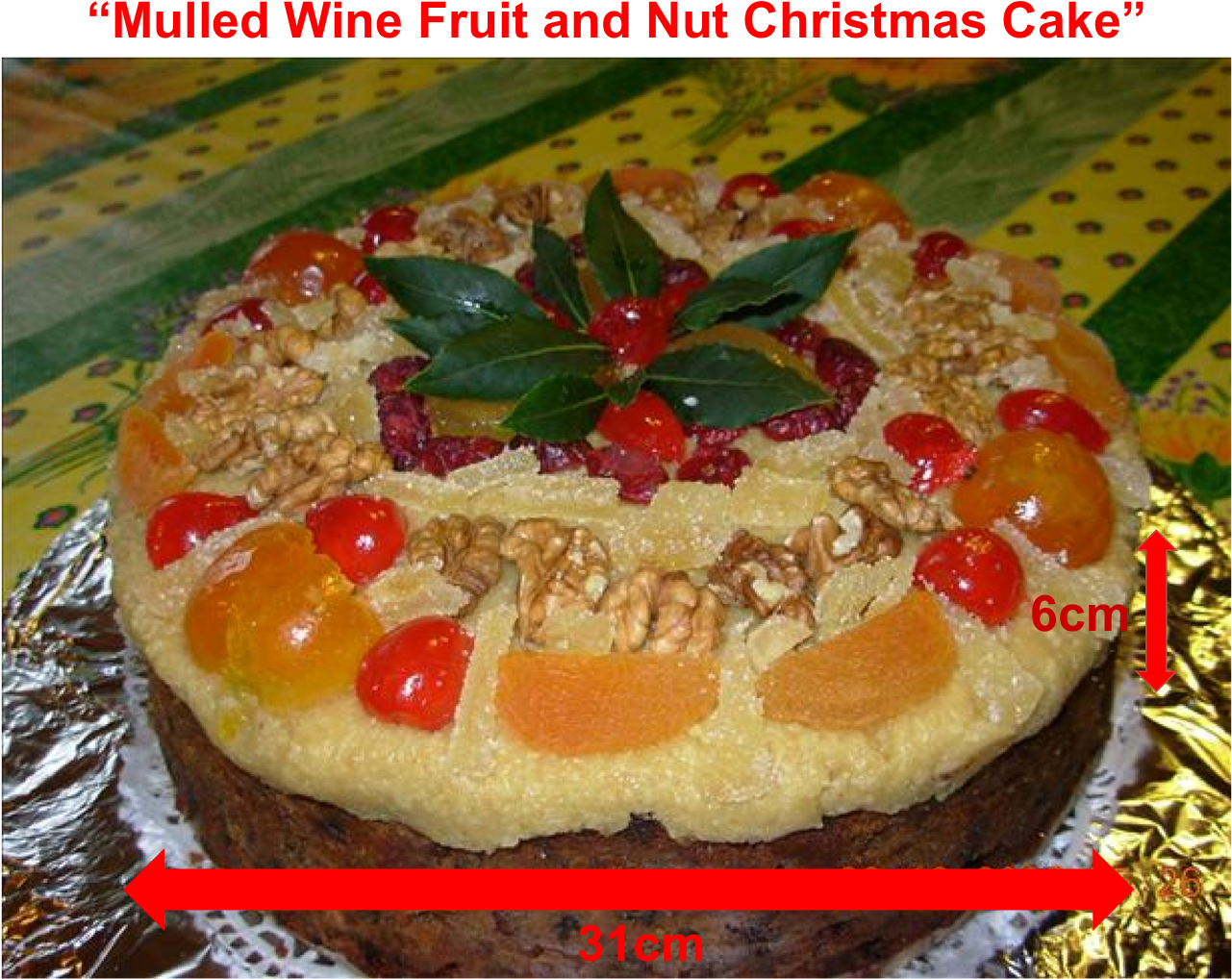 Fruit Cake (1500x1122), Png Download