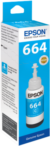 Download Epson T6641 Black Ink Bottle 70ml - Full Size PNG Image - PNGkit