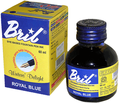 Bril Ink Bottle 60 Ml - Bril Fountain Pen Ink (660x450), Png Download