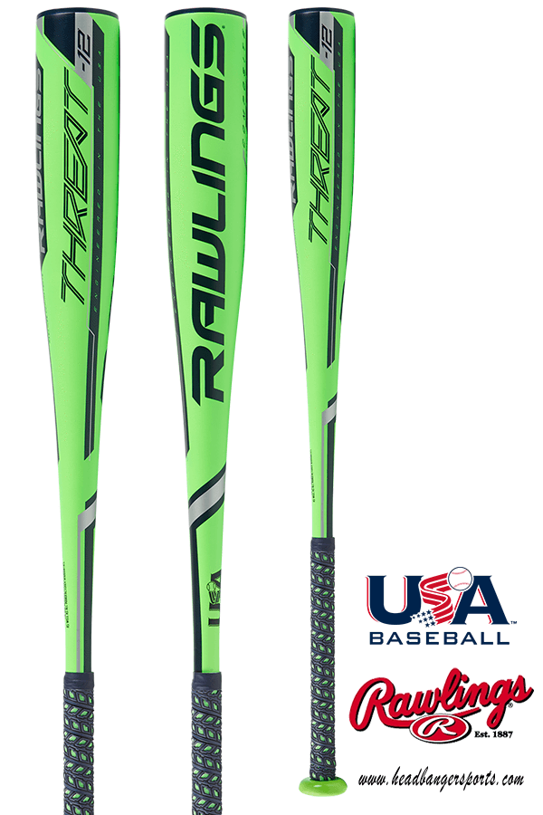 2019 Rawlings Threat Usa Baseball Bat - Rawlings Softball Bat 2019 (600x900), Png Download