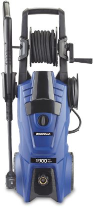 Simoniz 1900 Psi Electric Pressure Washer - Simoniz Pressure Washer (300x415), Png Download