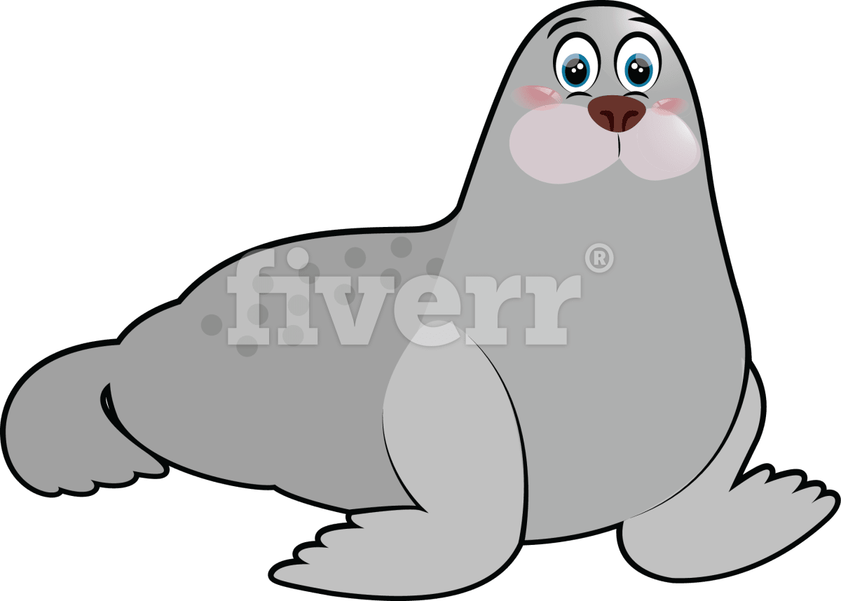 California Sea Lion (1200x858), Png Download