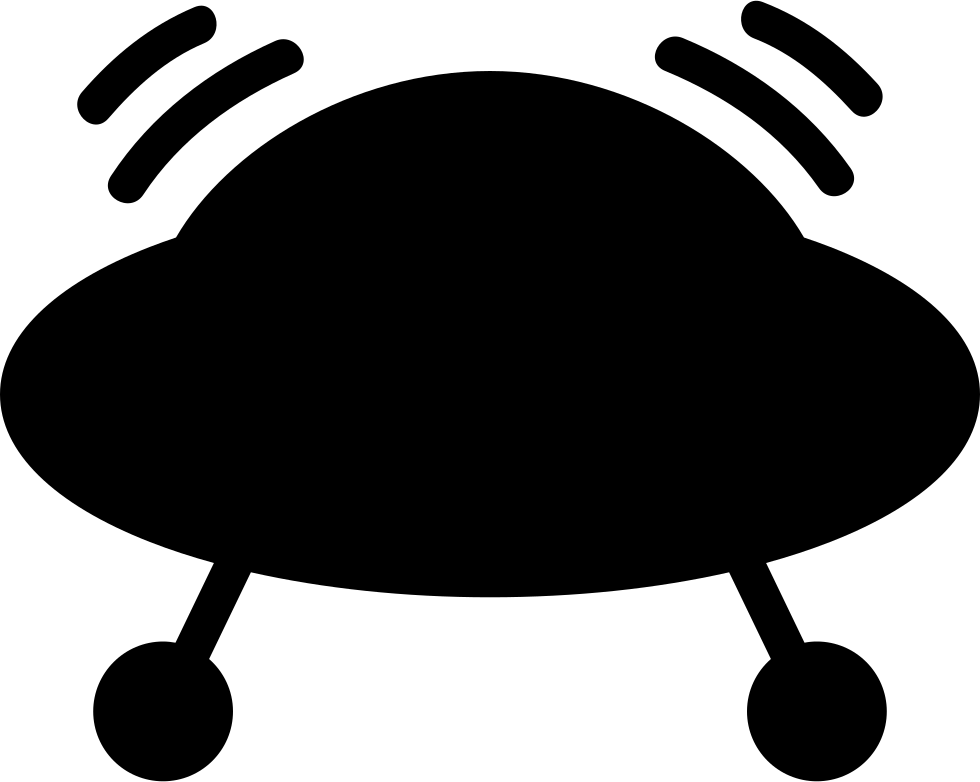 Png File Svg - Ufo Silueta (980x782), Png Download