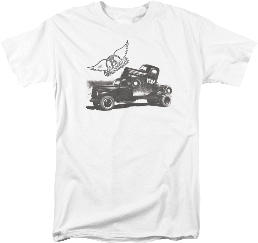 Aerosmith Pump T-shirt - Nwa Design T Shirt (1000x941), Png Download